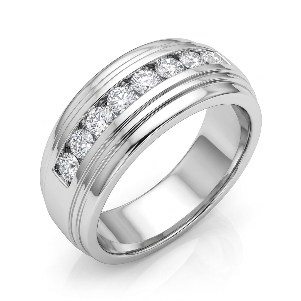 Men's Ring Diamonds 1.00cttw 14kt Gold