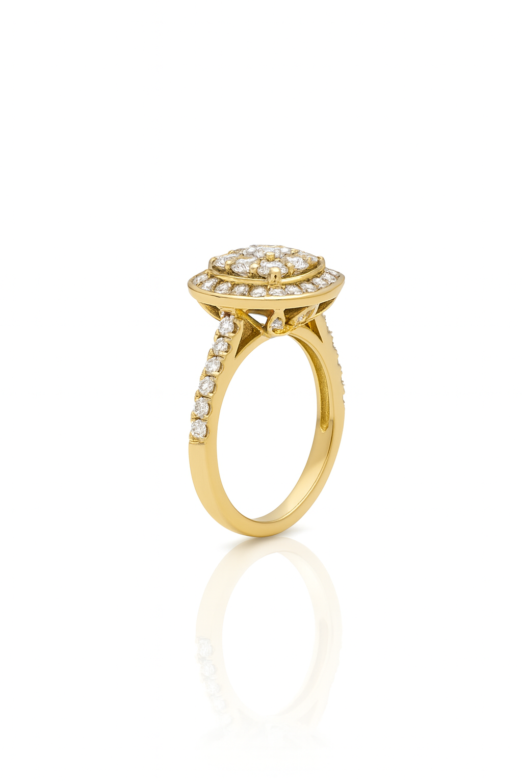 Amante Diamond Ring 0.60CTW in 14k Gold