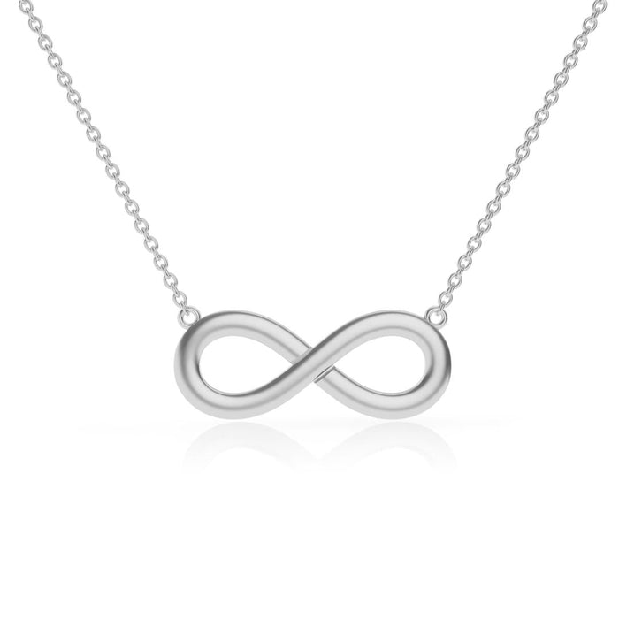 Infinity Necklace Small in 14kt Gold