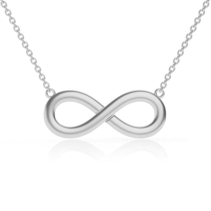 Infinity Necklace Medium in 14kt Gold