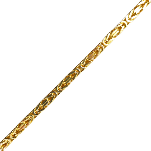 Women's King's Link Bracelet 10kt 5MM 8.5