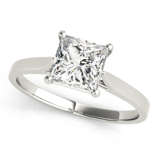Lab Grown Diamond Ring Princess 3.21CTW in 14k Gold