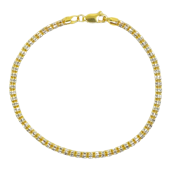 Marquise Bracelet 10kt 2MM 8.5"