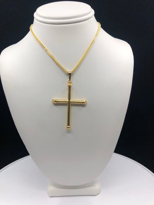 14k Small Cross Classic Pendant