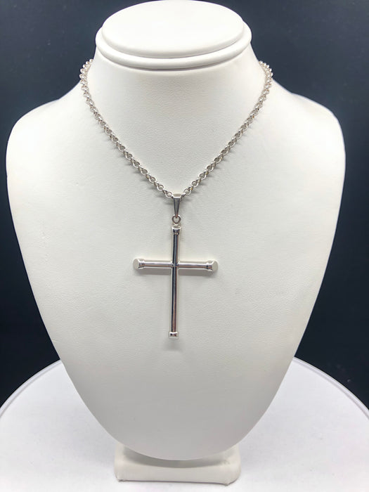 14k Small Cross Classic Pendant