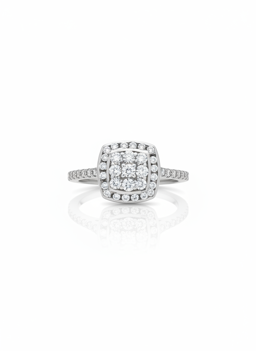Amante Diamond Ring 0.60CTW in 14k Gold