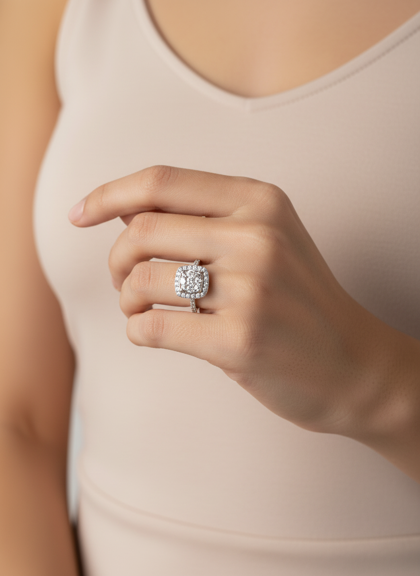 Amante Diamond Ring 0.60CTW in 14k Gold