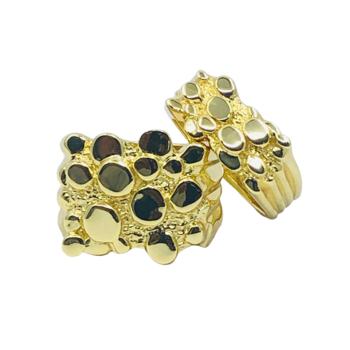 14k Gold Fancy Nugget Ring