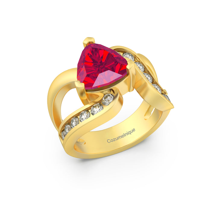 "Difference Maker" Ring with 2.50ct Pink Rose