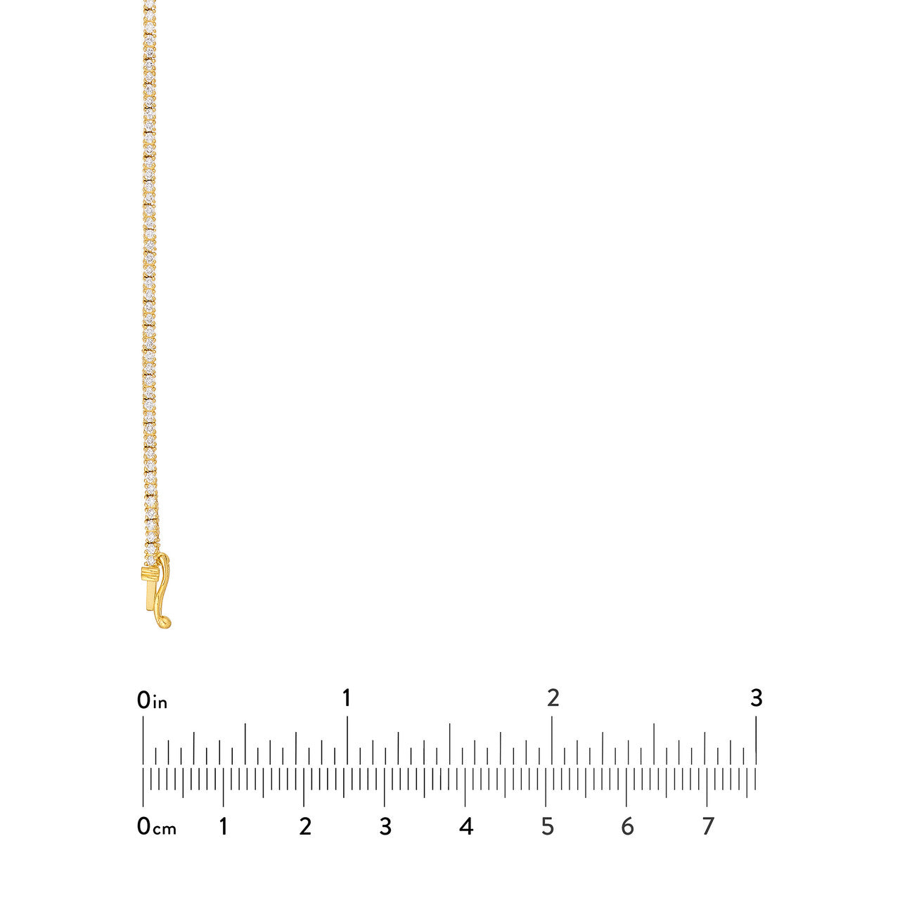 Diamond Tennis Riviera Necklace Lab 2.50 CTW
