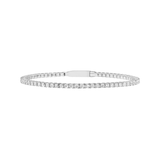 1.00 CTW Full Eternity Diamond Flex Bangle