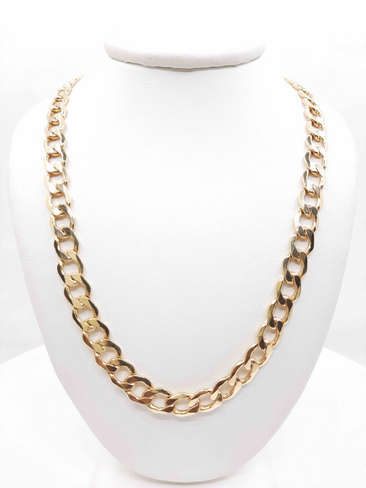 Cuban Link Chain 10k 6.5MM - All lengths available