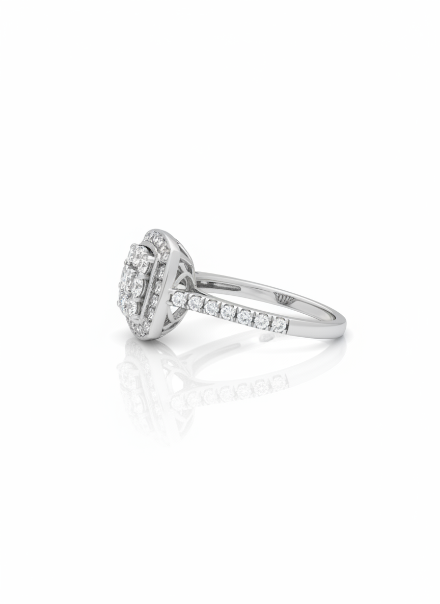 Amante Diamond Ring 0.60CTW in 14k Gold