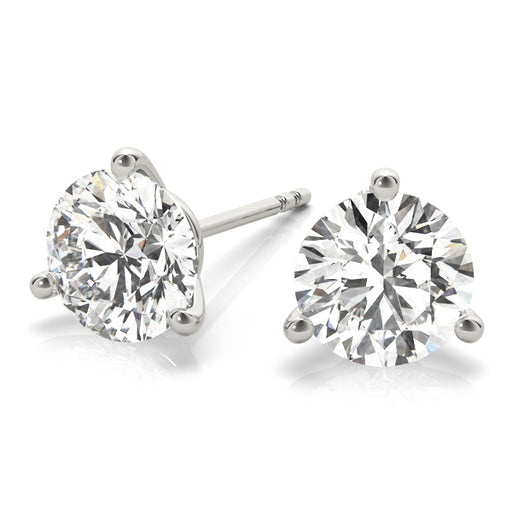 Diamond Stud Martini Earrings Round 0.25 ct tw 14kt Gold. Additional 10% off at checkout