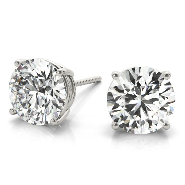 Diamond Stud Earrings Round 0.25ct tw 14kt Gold. Additional 10% off at checkout.