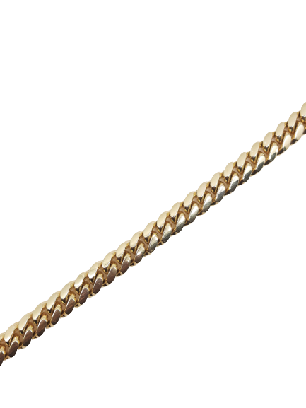 Miami Cuban Bracelet 14k 5MM 9