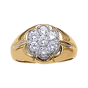 Men’s 14kt Gold Ring with 1.40ct Diamonds