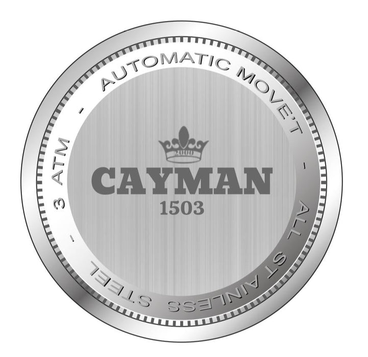 Cayman 1503 Watch - A special timepiece Silver Pepsi Dial
