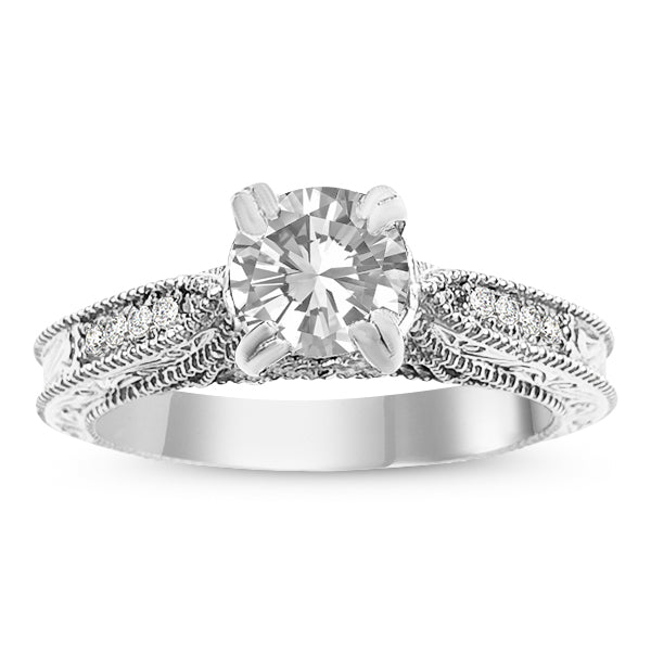 Diamond Ring Women's 0.85ct tw with 14kt Gold