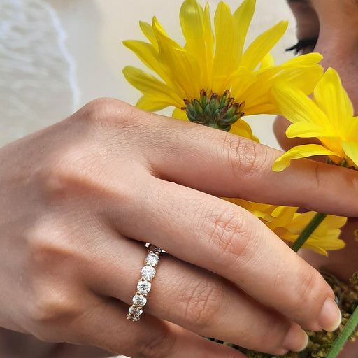 Diamond Eternity Band Women's Ring 4.00 ct tw 14kt Gold