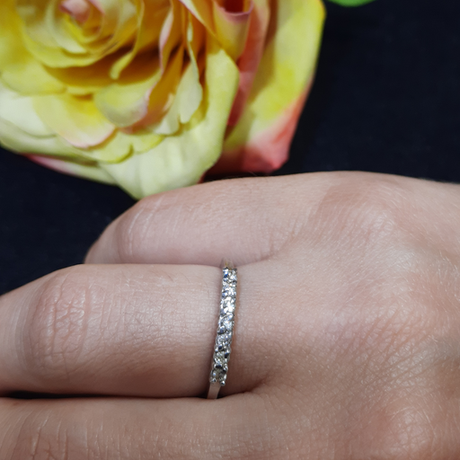 Diamond Band Women's 0.15ct tw with 14kt Gold