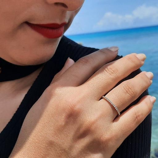 Eterna Diamond Eternity Band Women's Ring 0.50 ct tw 14kt Gold