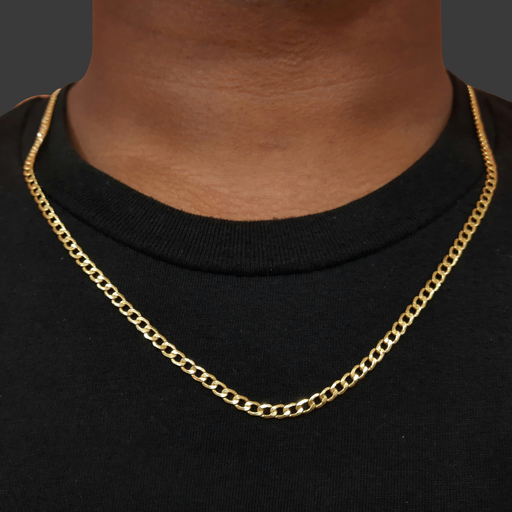 Cuban Link Chain 14k 3MM - All lengths available