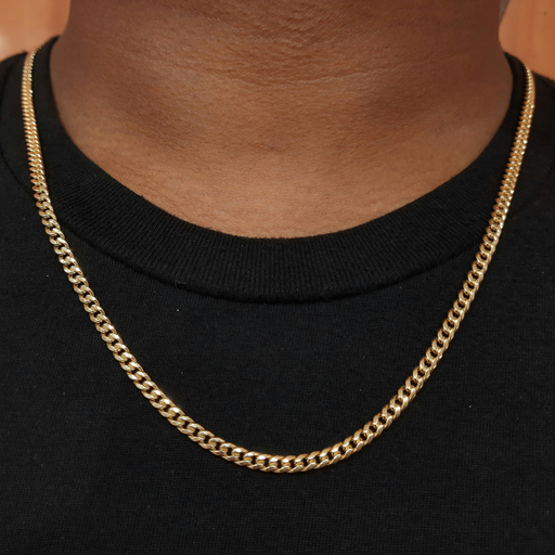 Miami Cuban Chain 14kt 4MM - All lengths available