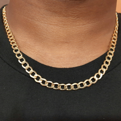 Cuban Link Chain 14kt 6.5MM - All lengths available