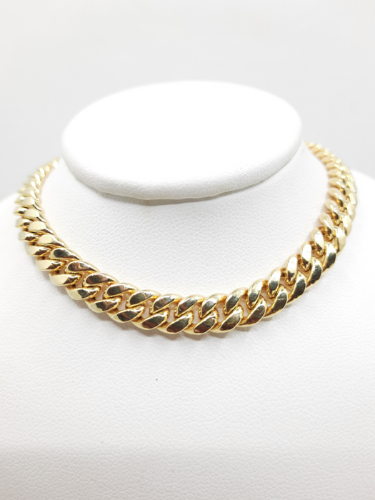 Miami Cuban Chain 14kt 10MM - All lengths available