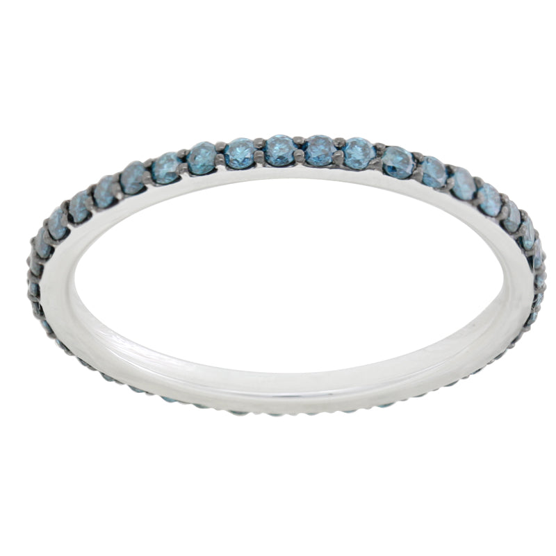 Blue Diamond Ring 0.48cttw 14kt Gold