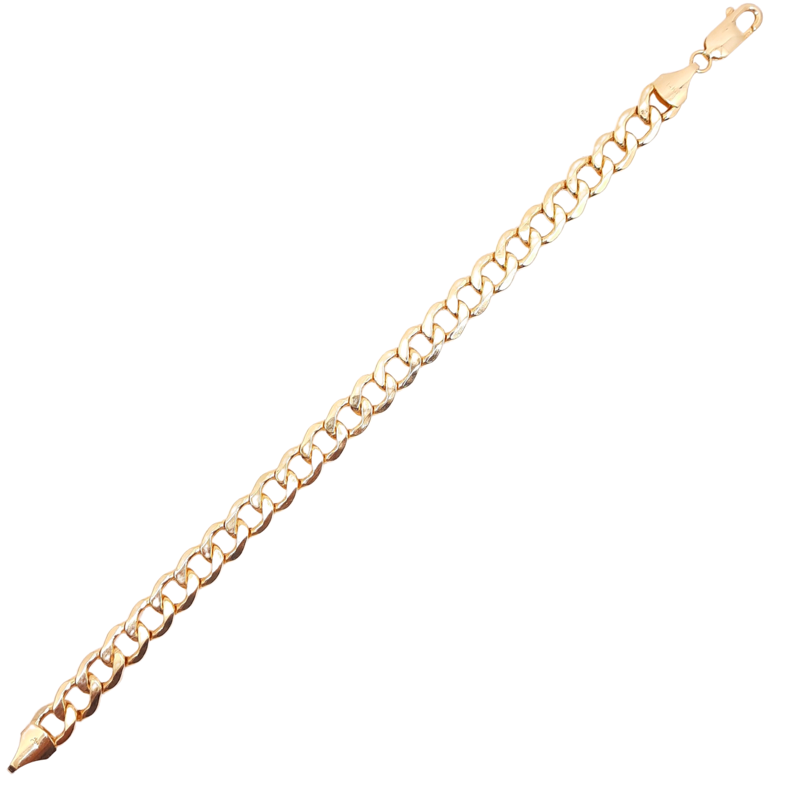 Cuban Link Bracelet 14k 9MM 9