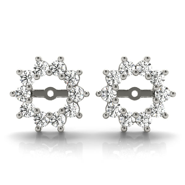 Diamond Earrings Jacket 1.00 ct tw 14kt