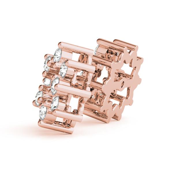 Diamond Earrings Jacket 1.00 ct tw 14kt