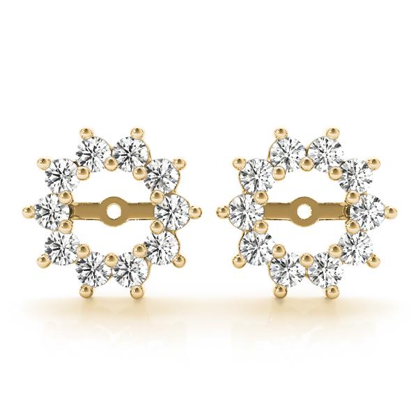 Diamond Earrings Jacket 1.00 ct tw 14kt