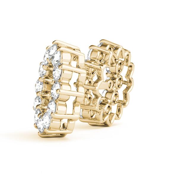 Diamond Earrings Jacket 1.20 ct tw 14kt Gold