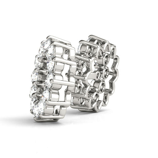 Eterna Diamond Earrings Jacket 1.20 ct tw 14kt Gold