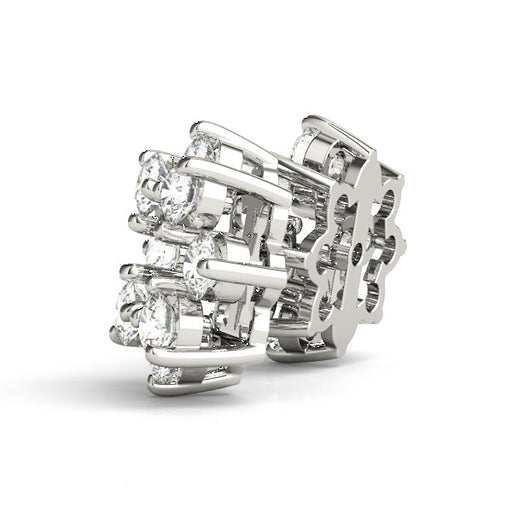 Eterna Diamond Earrings Jacket 0.70 ct tw 14kt Gold