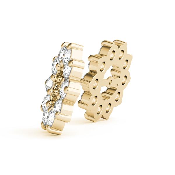Diamond Earrings Jacket 1.00 ct tw 14kt