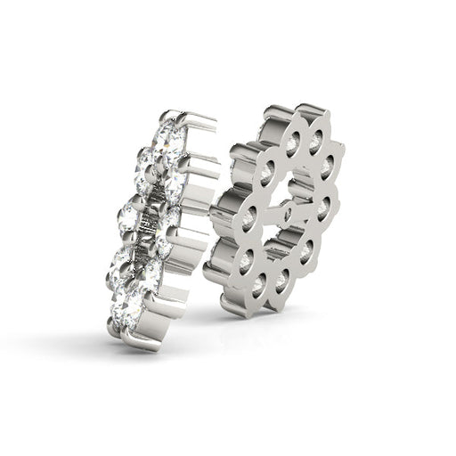 Eterna Diamond Earrings Jacket 1.00 ct tw 14kt