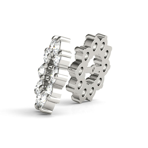 Diamond Earrings Jacket 1.00 ct tw 14kt