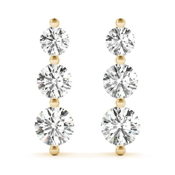 Diamond Earrings 0.39 ct tw 14kt Gold