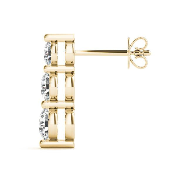 Diamond Earrings 0.39 ct tw 14kt Gold