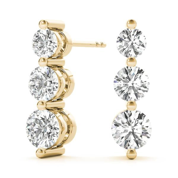 Diamond Earrings 0.39 ct tw 14kt Gold