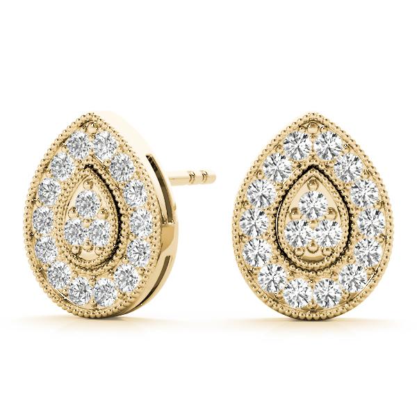 Diamond Earrings 0.41 ct tw 14kt Gold