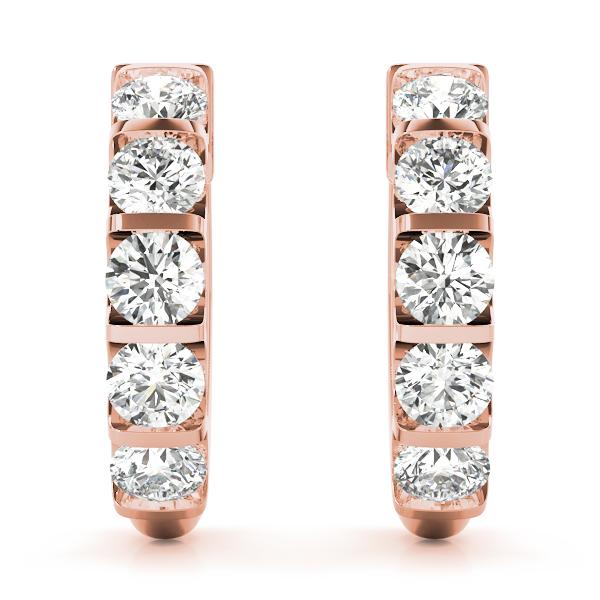 Diamond Earrings 1.20 ct tw 14kt Gold