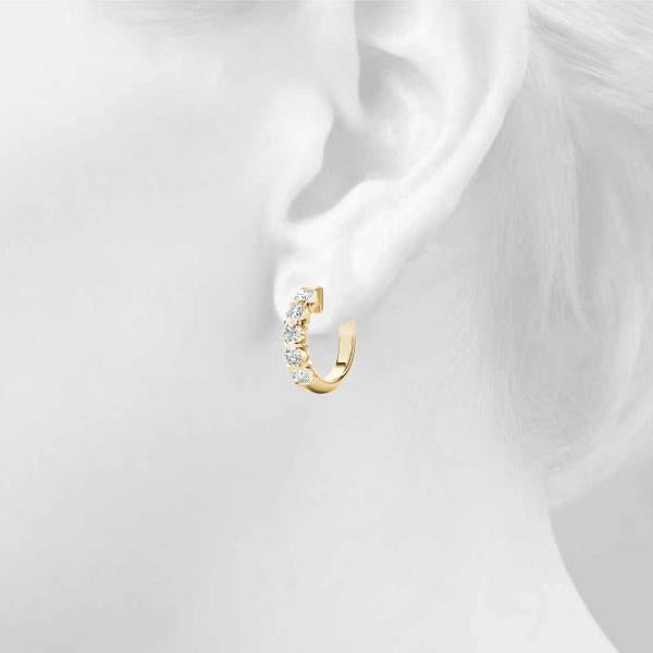 Diamond Earrings 0.48 ct tw 14kt Gold
