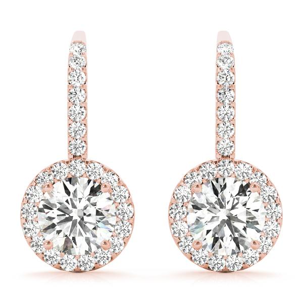 Diamond Earrings 0.93 ct tw 14kt Gold
