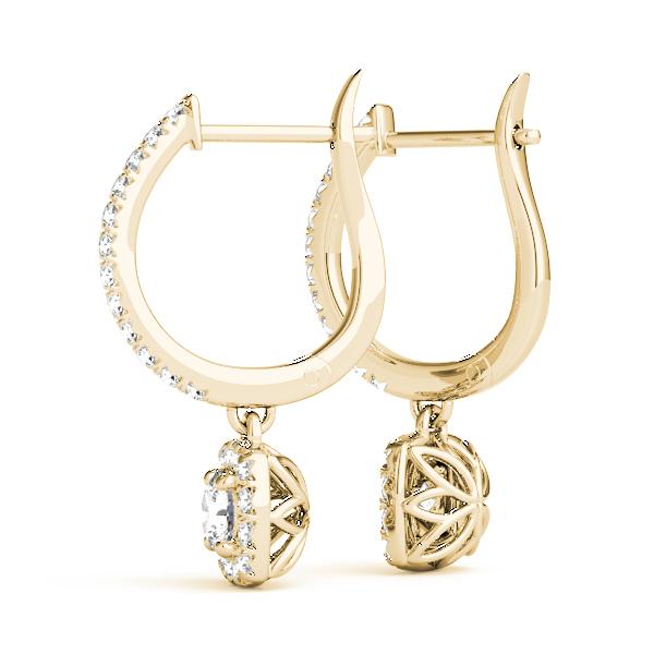 Diamond Earrings 2.02 ct tw 14kt Gold