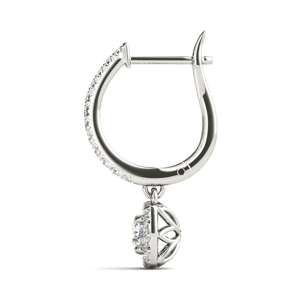 Diamond Earrings 2.02 ct tw 14kt Gold